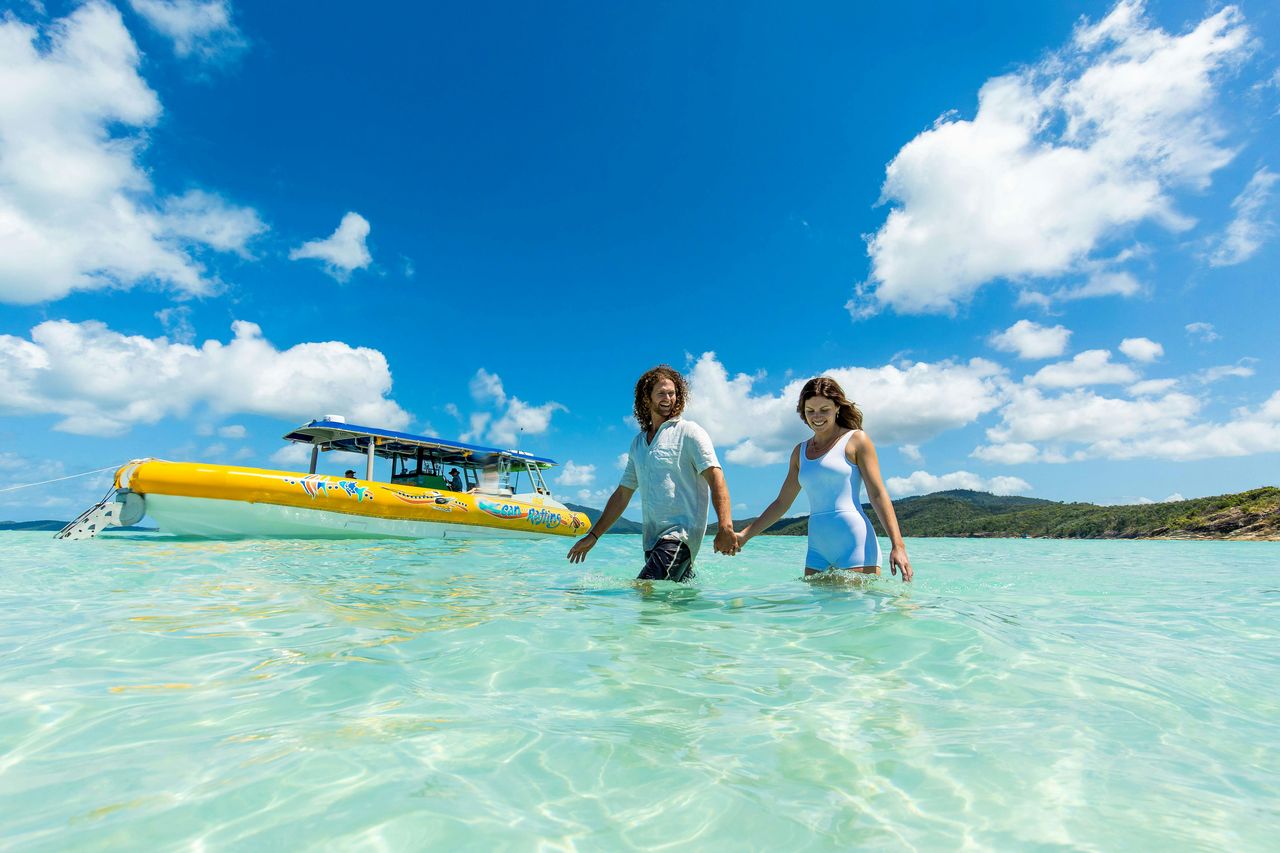Whitsundays Ocean Rafting: Snorkel, Walk & Whitehaven Beach — 4