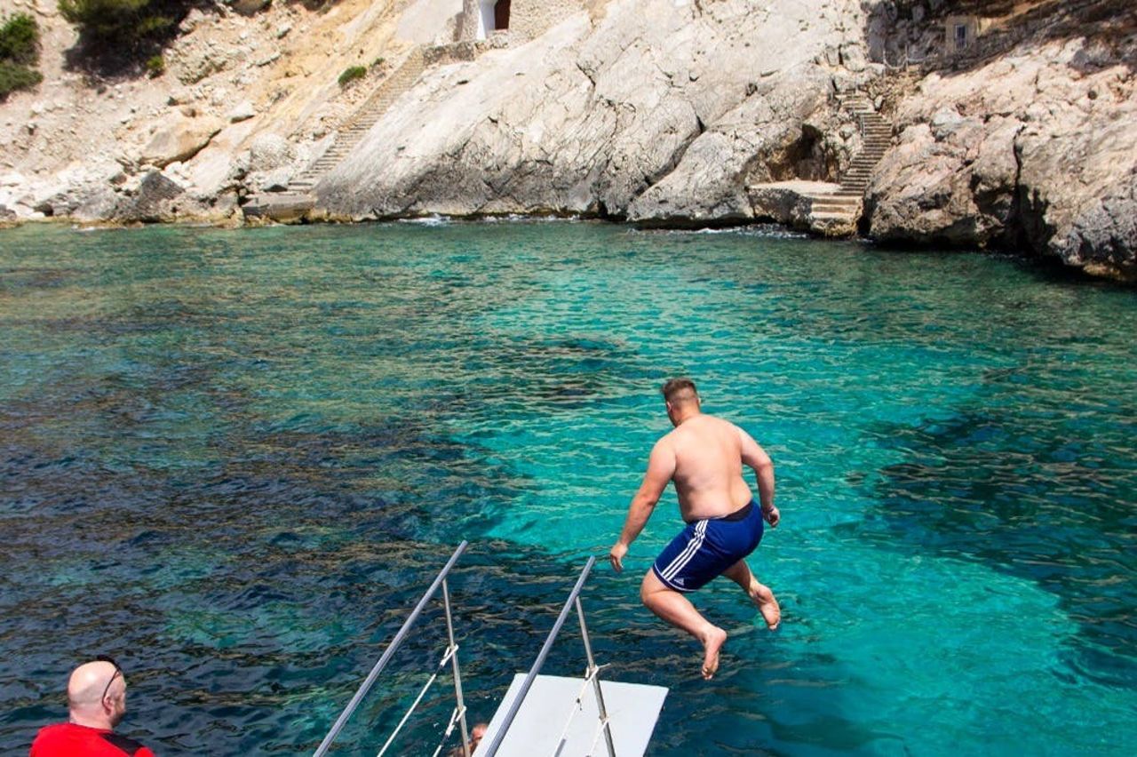 Palma di Maiorca: Tour in catamarano di 2 ore + Nuoto e snorkeling — 8