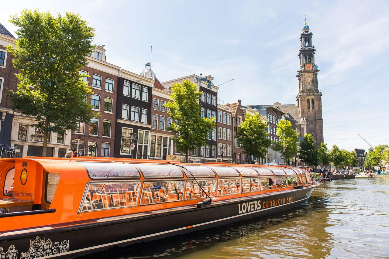 Amsterdam: Lovers Tour in barca sui canali dalla Stazione Centrale