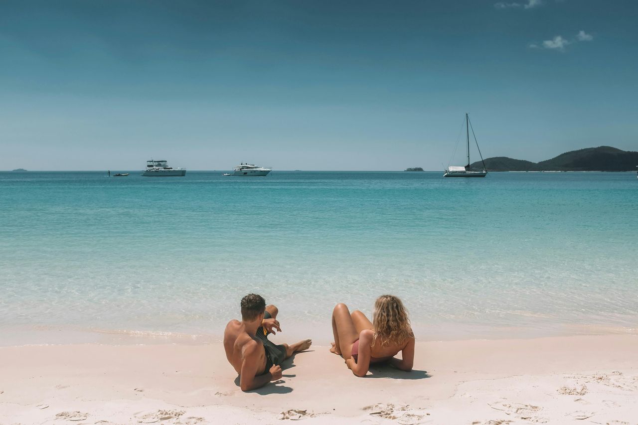 Spiaggia di Whitehaven: Tour di mezza giornata al mattino o al pomeriggio in barca da Airlie Beach