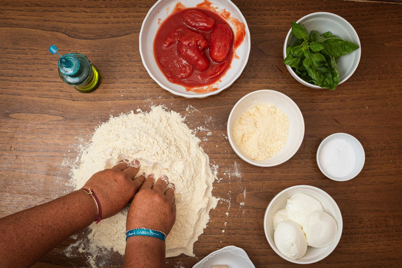Positano: Corso di cucina di pizza e tiramisù