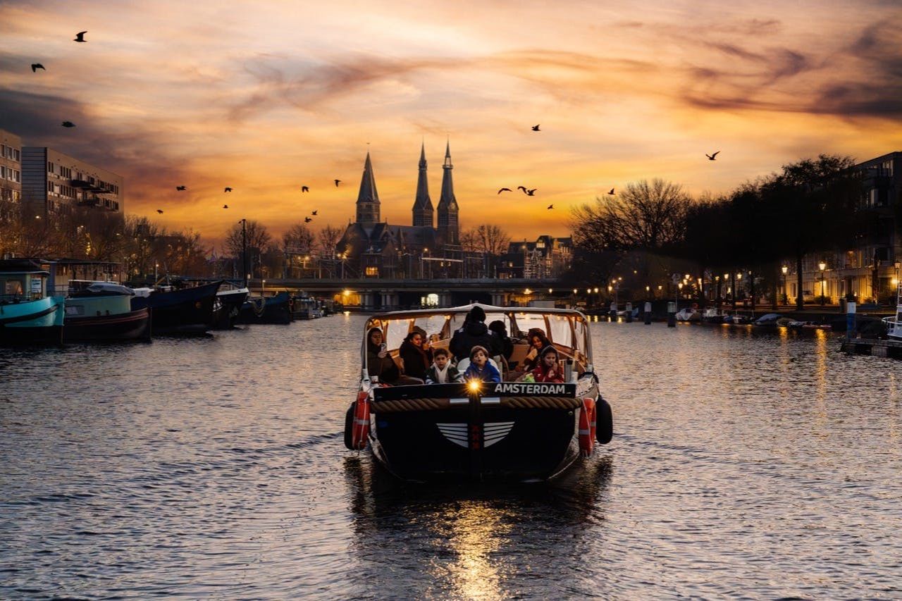 Amsterdam: Tour in barca sui canali + bevanda opzionale — 6