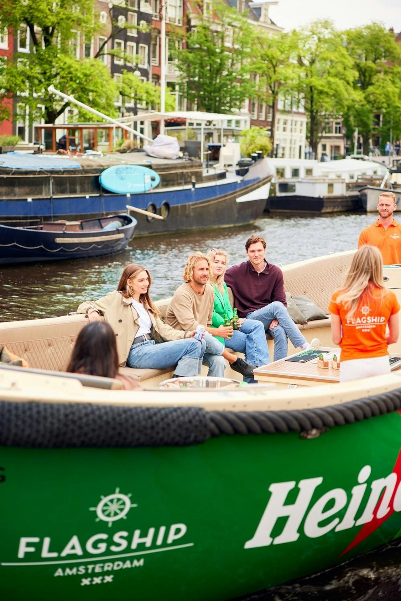 Amsterdam: Flagship Tour in barca aperta sui canali — 2