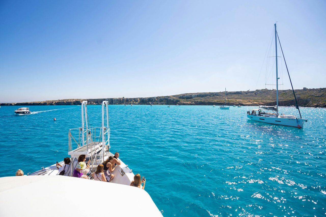 Favignana e Levanzo: tour in barca da Trapani + pranzo — 4