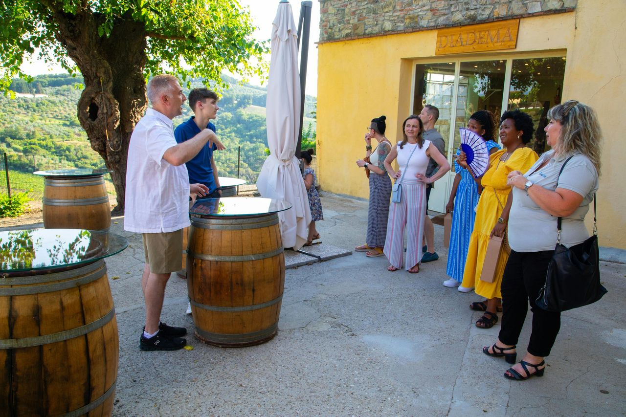 Chianti: Degustazione di vino e olio con tour guidato + Trasporto da Firenze — 4