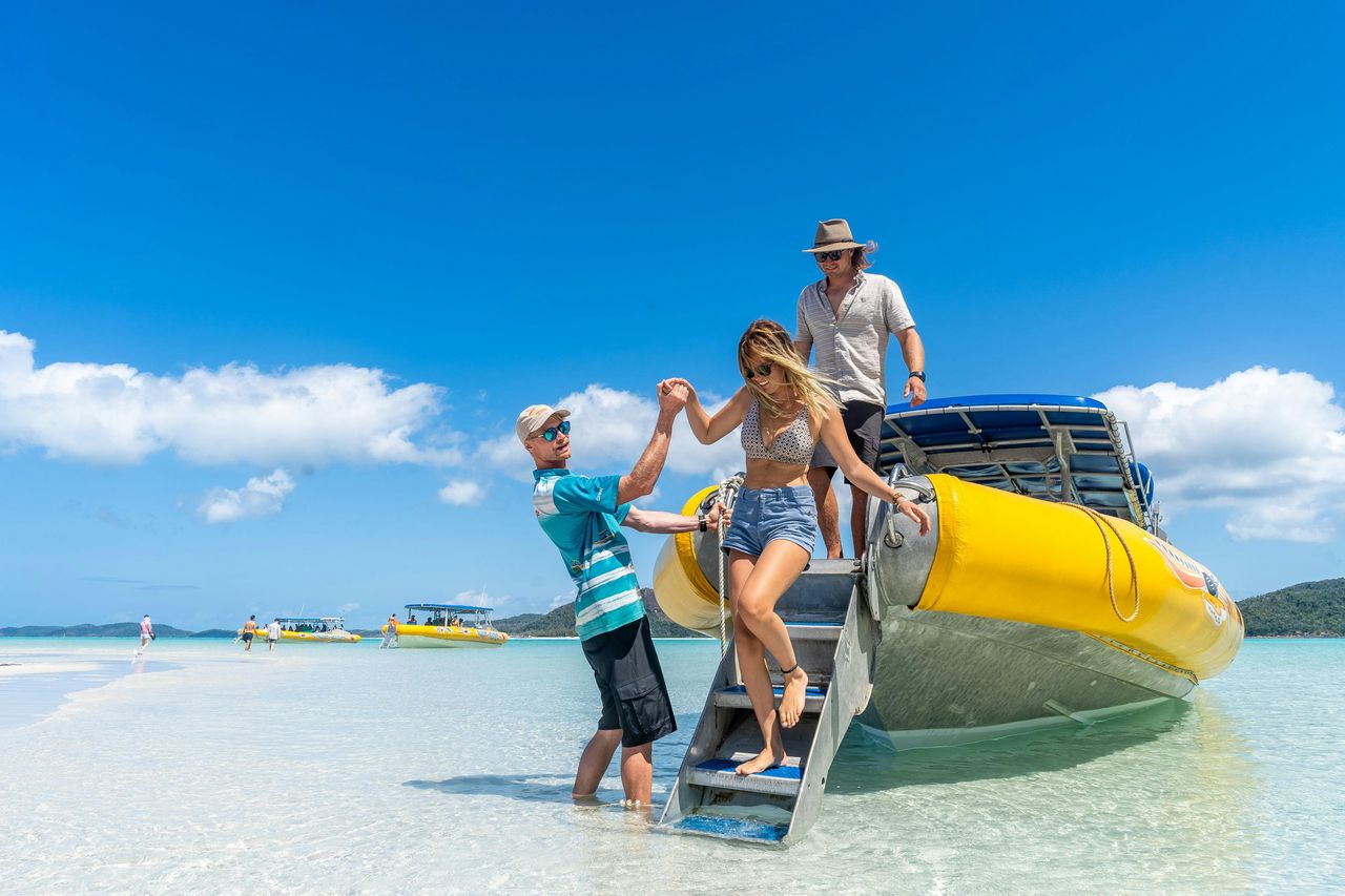 Whitsundays Ocean Rafting: Snorkel, Walk & Whitehaven Beach — 6