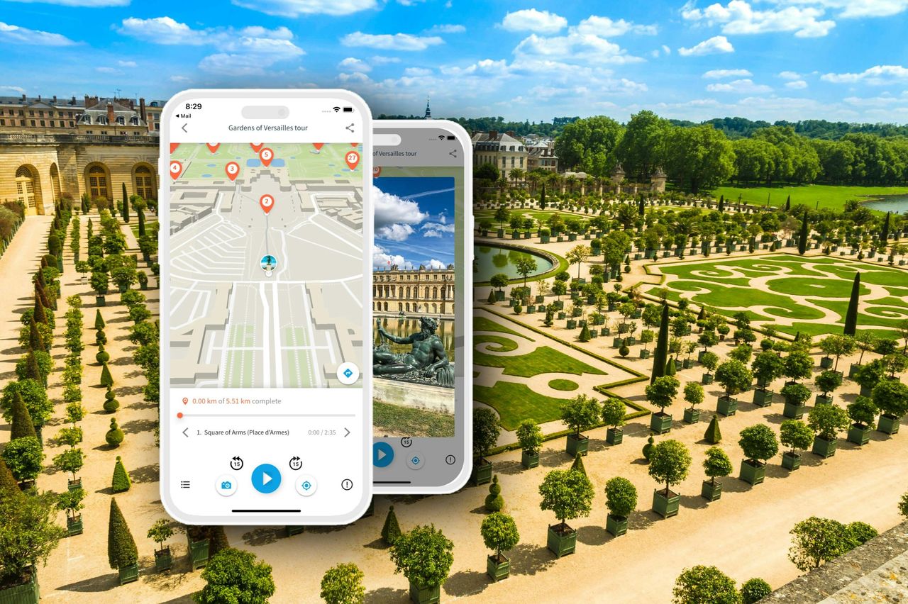 Giardini di Versailles: Solo app di audioguida