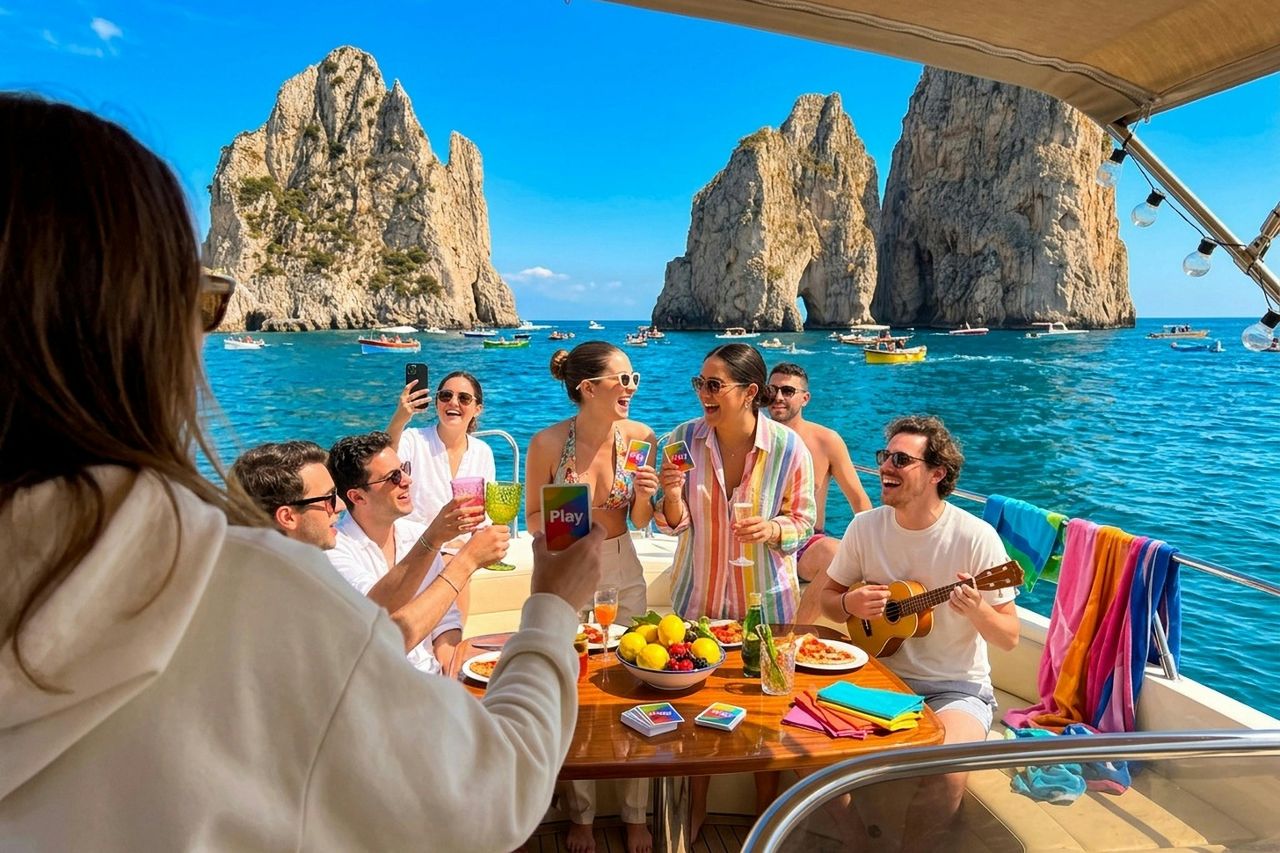 Capri: Tour in barca da Positano + Brunch + Bevande + Snorkeling — 2