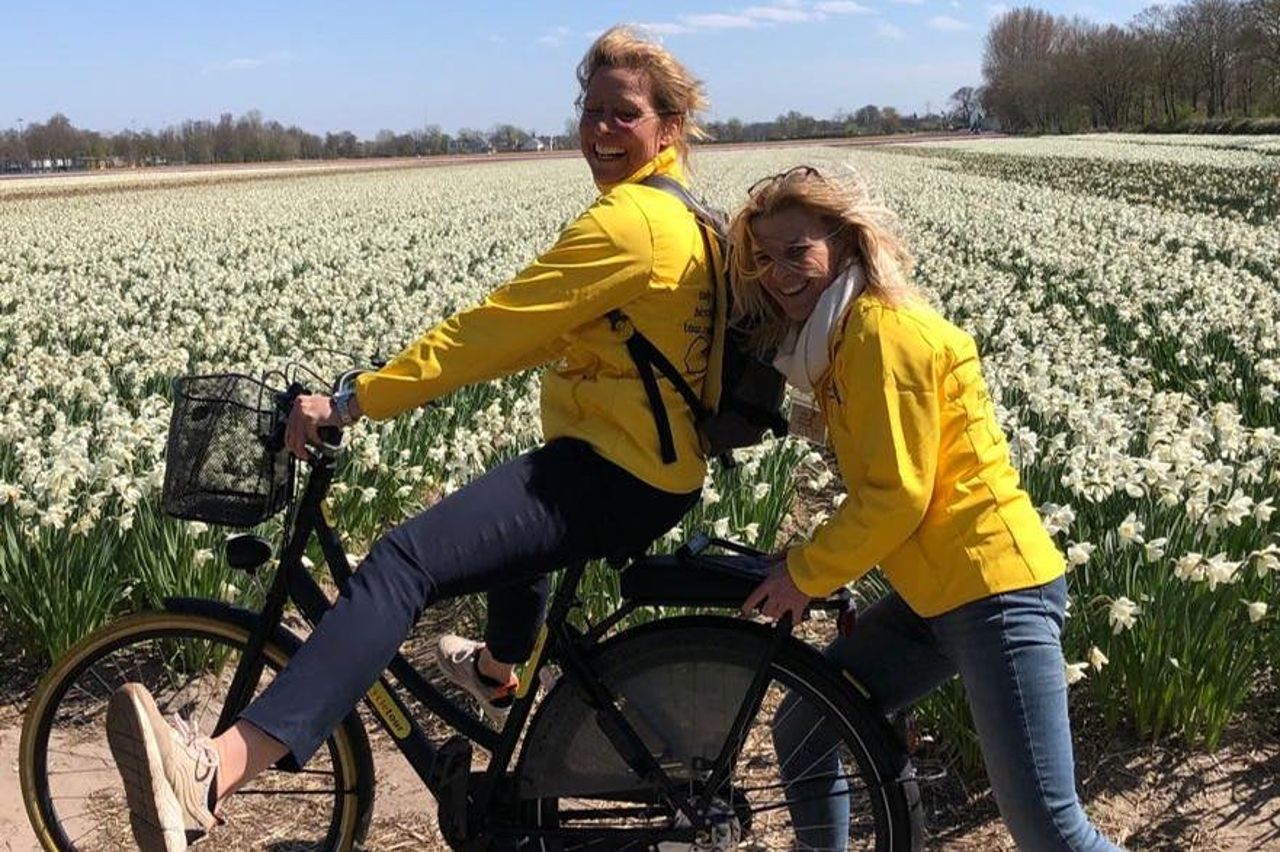 Amsterdam: Tour in bicicletta dei campi di tulipani in piccoli gruppi — 4