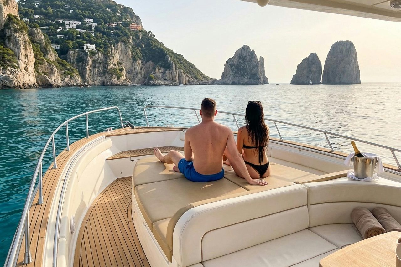 Capri: Tour in barca da Positano + Brunch + Bevande + Snorkeling — 5