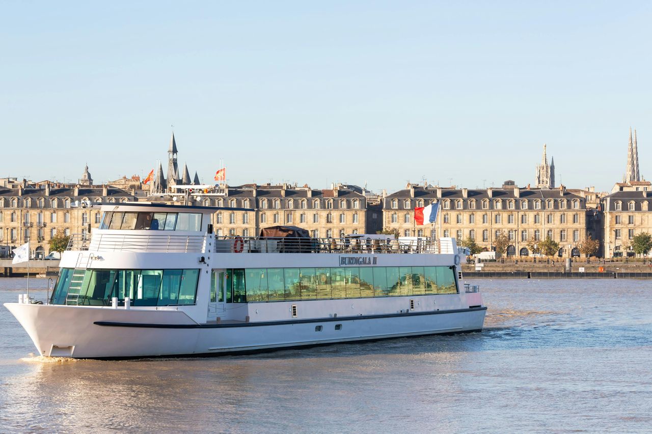 Bordeaux: Crociera fluviale guidata + bevande
