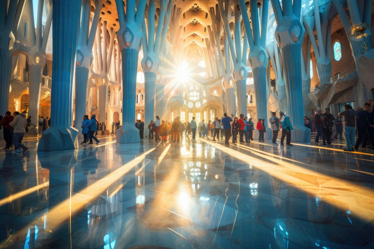 Sagrada Familia: Biglietto con accesso rapido + Tour guidato — 2