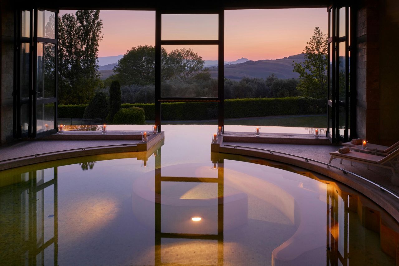Terme di Fonteverde: Biglietto d'ingresso alle terme + degustazione di vini