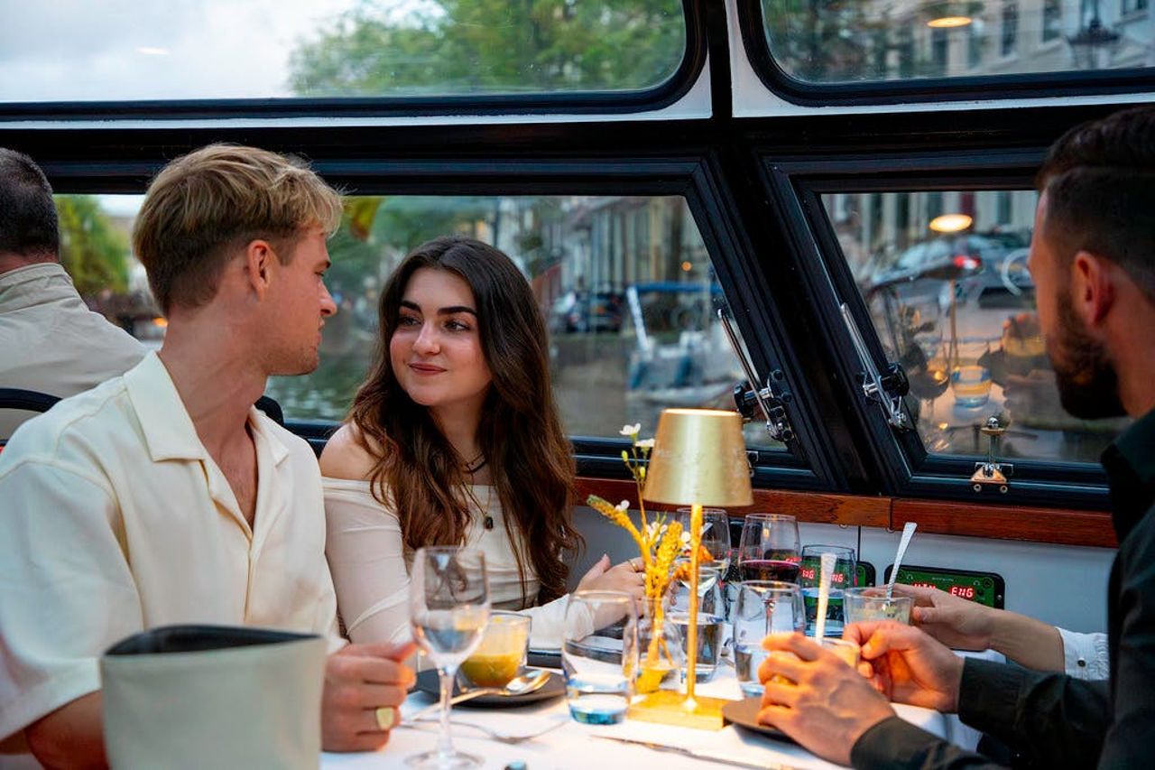 Amsterdam: Tour in barca con cena di 4 portate — 6