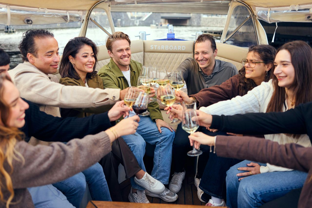 Amsterdam: Tour in barca con bevande illimitate — 7