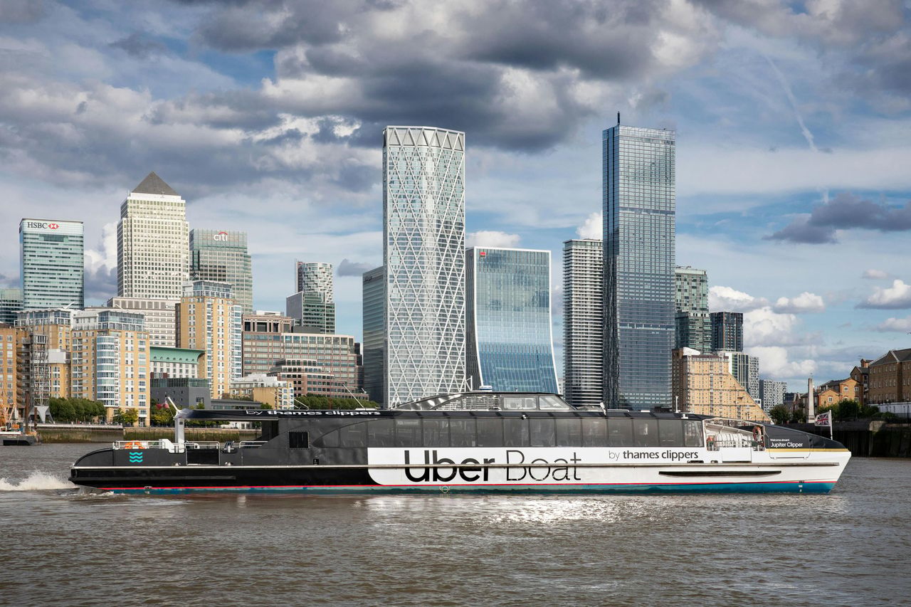 Uber Boat di Thames Clippers: Viaggio di sola andata e funivia IFS Cloud — 2