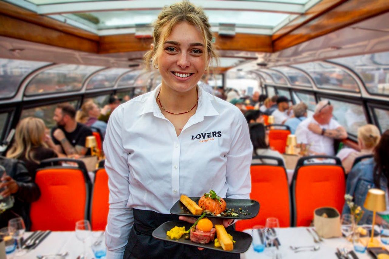Amsterdam: Tour in barca con cena di 4 portate — 5