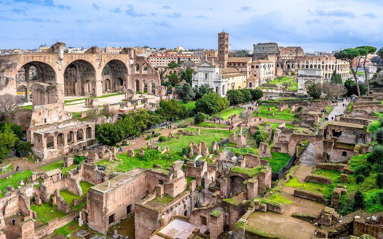 Colosseo, Colle Palatino e Foro Romano con tour guidato al piano dell'arena — 6