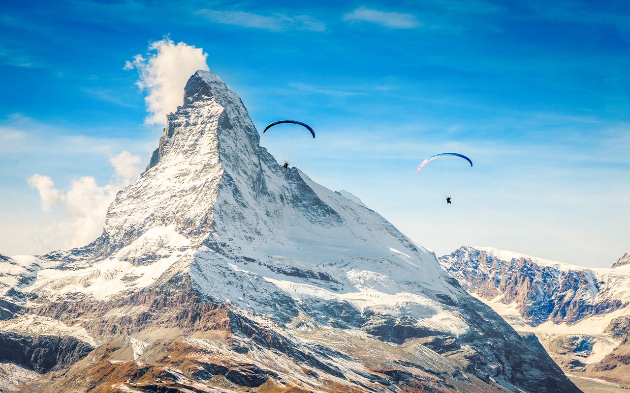 Biglietti per parapendio in tandem a Zermatt con vista sul Cervino — 5