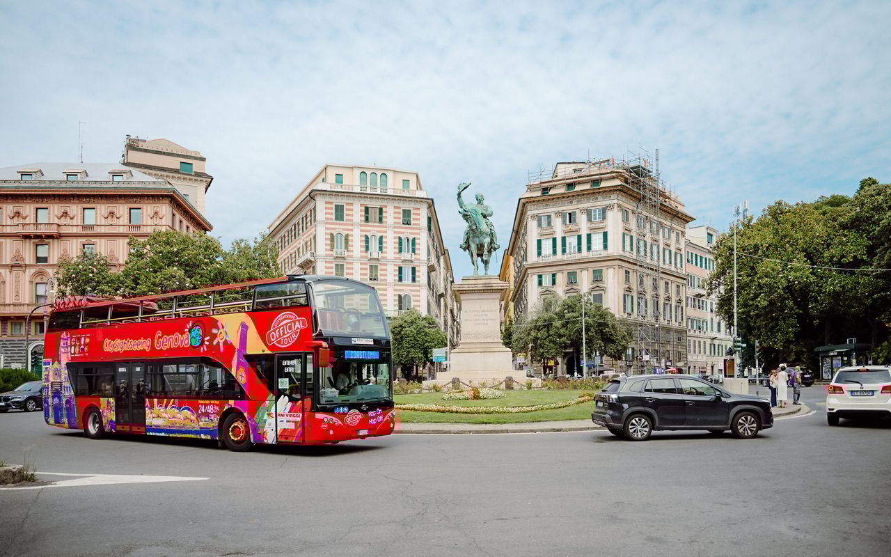 City Sightseeing: tour in autobus Hop-on Hop-off di Genova