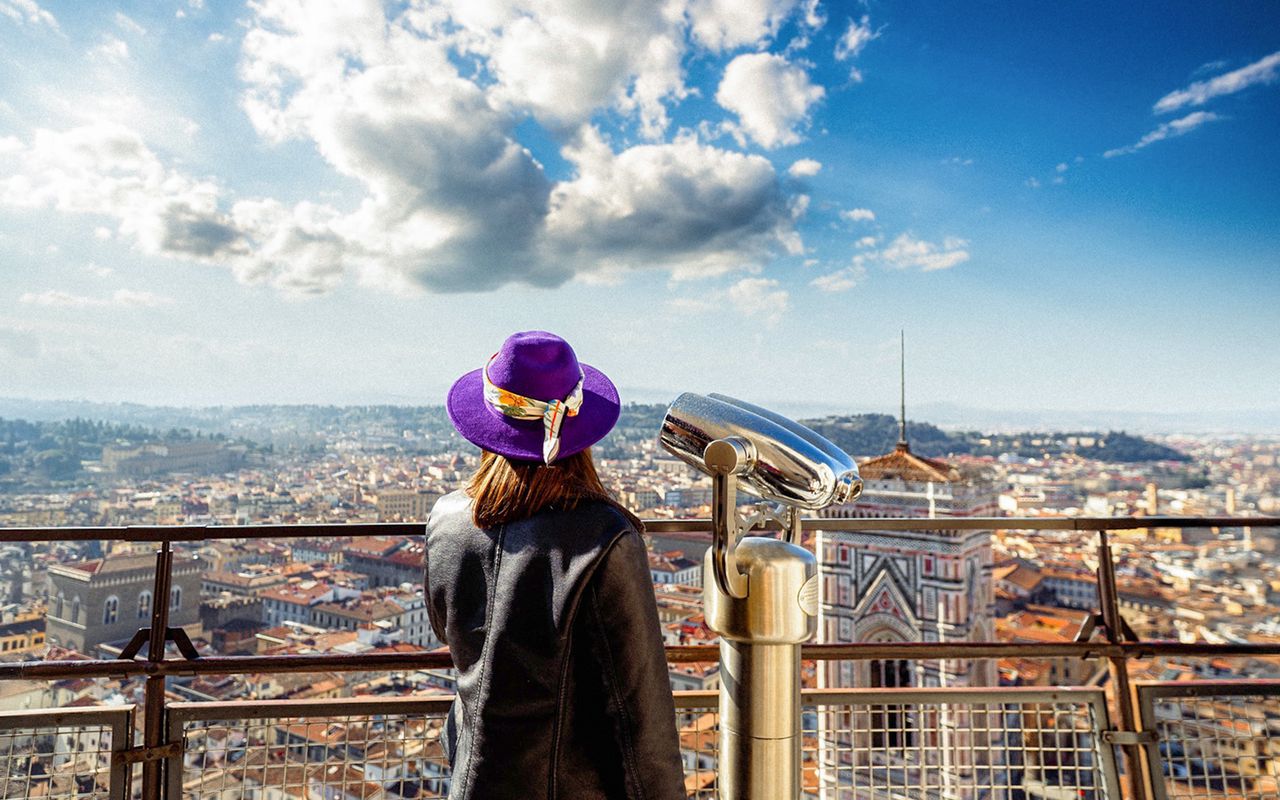 Accesso alla cattedrale di Santa Maria del Fiore con cupola del Brunelleschi — 5