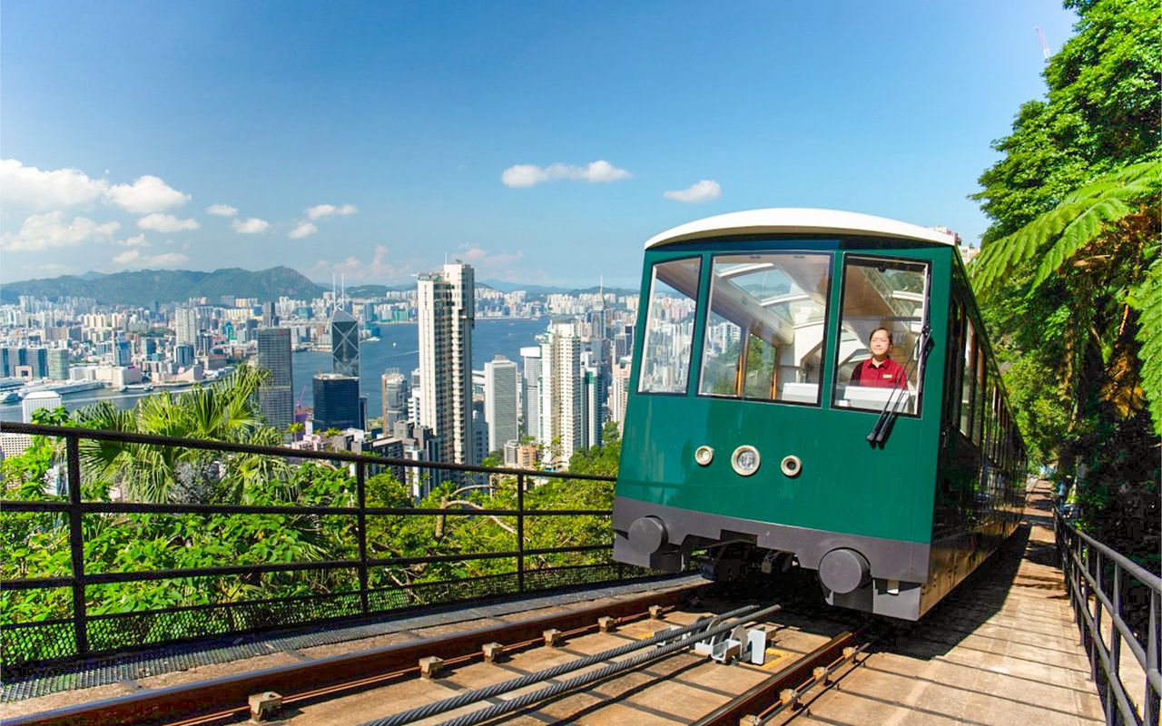 Biglietti per il Victoria Peak Tram e la Sky Terrace 428