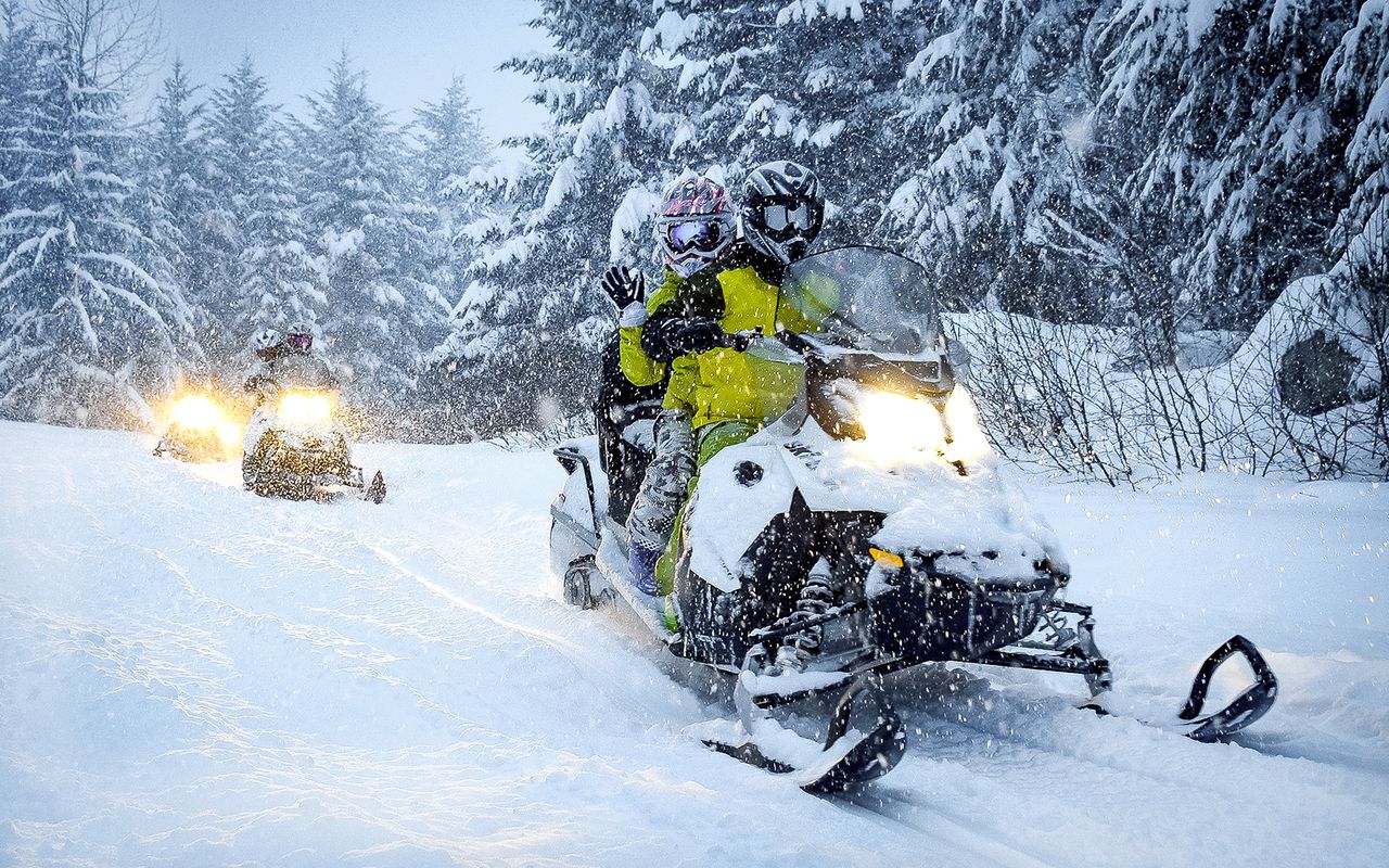Da Zakopane: Escursione in motoslitta/Quad Bike, Terme di Chochołów e trasferimenti — 8