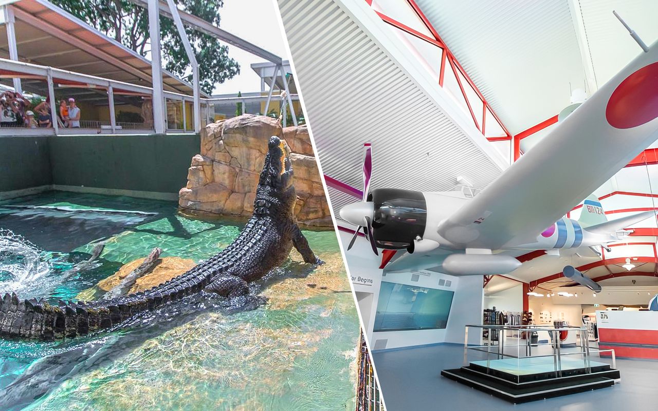 Combo: Crocosaurus Cove + Biglietti per il Servizio Medico Volante Reale