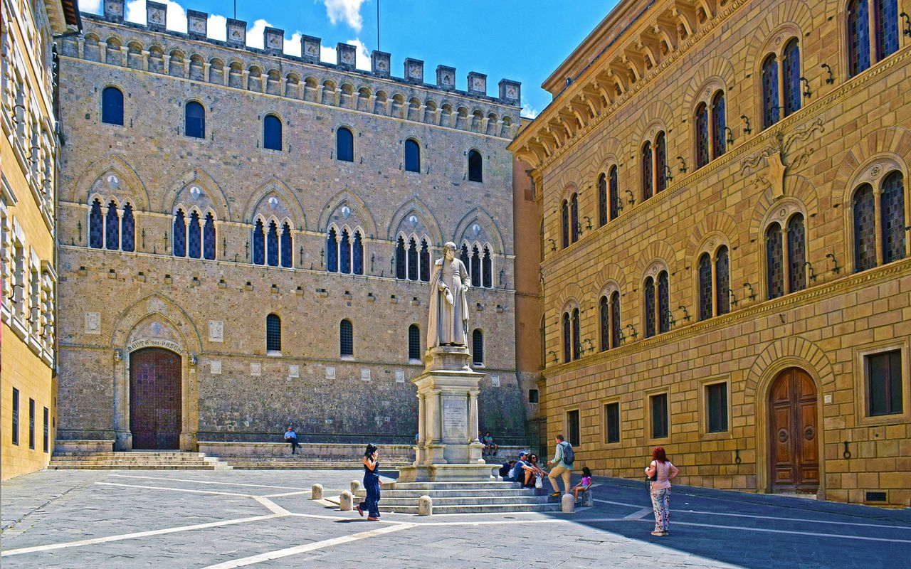 Tour guidato di Siena in un gruppo piccolo con ingresso facoltativo al duomo