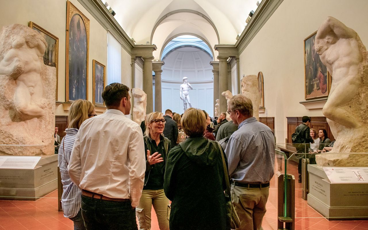 Tour guidato della Galleria dell'Accademia con accesso Salta la Fila