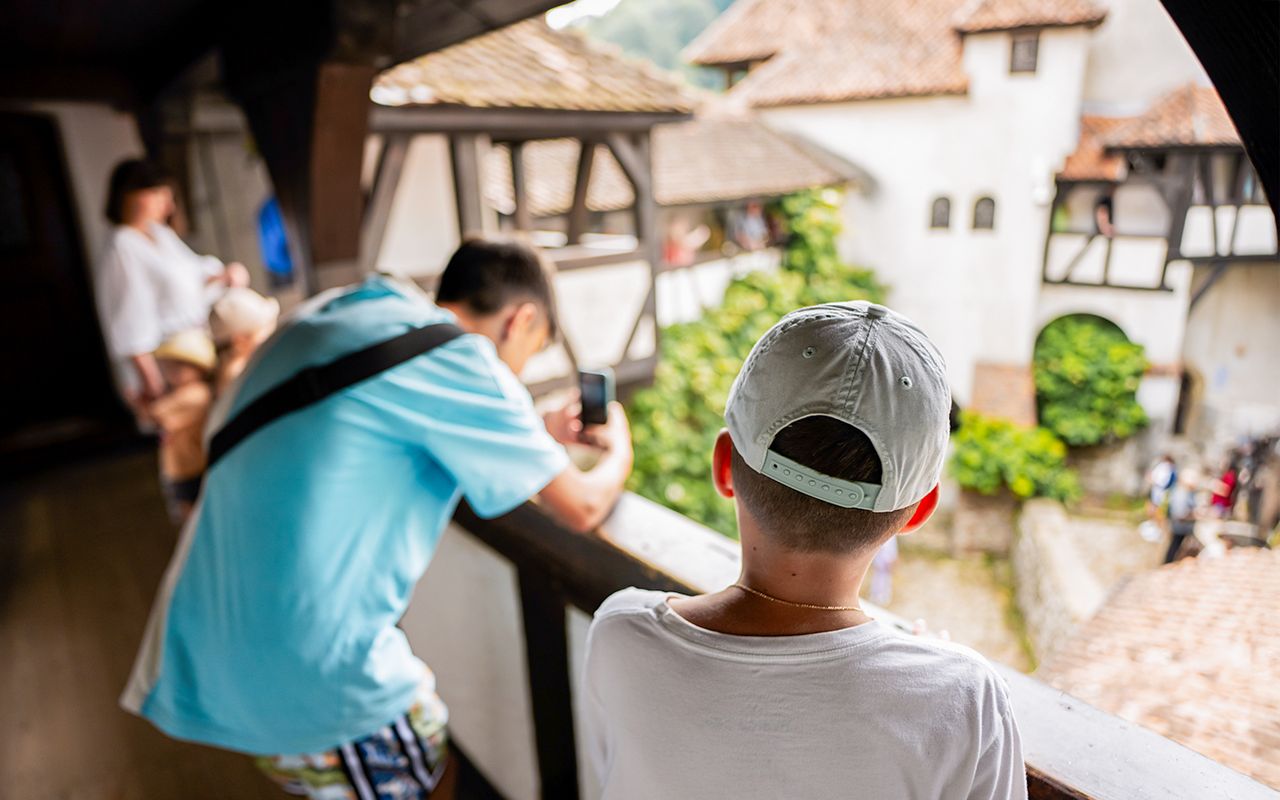 Tour guidato del castello di Bran — 4