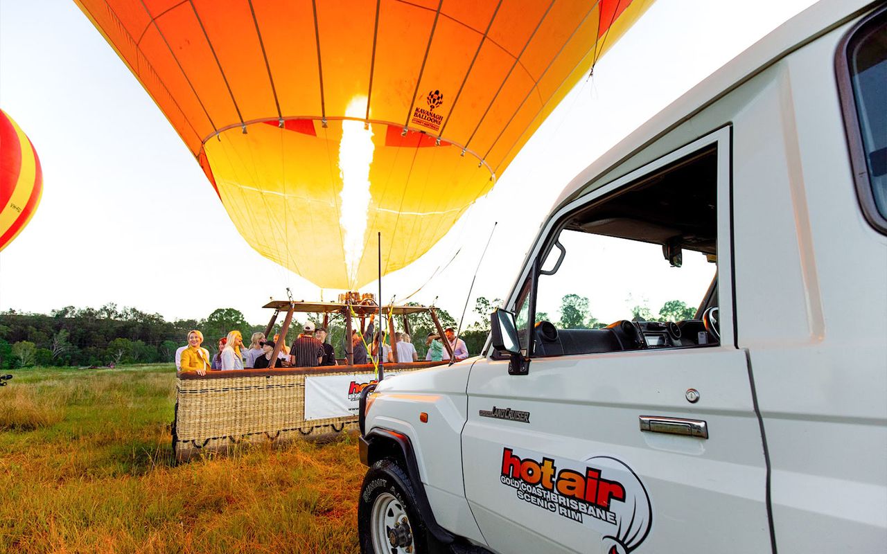 Biglietti per il Brisbane Classic Ballooning & Vineyard Champagne Breakfast