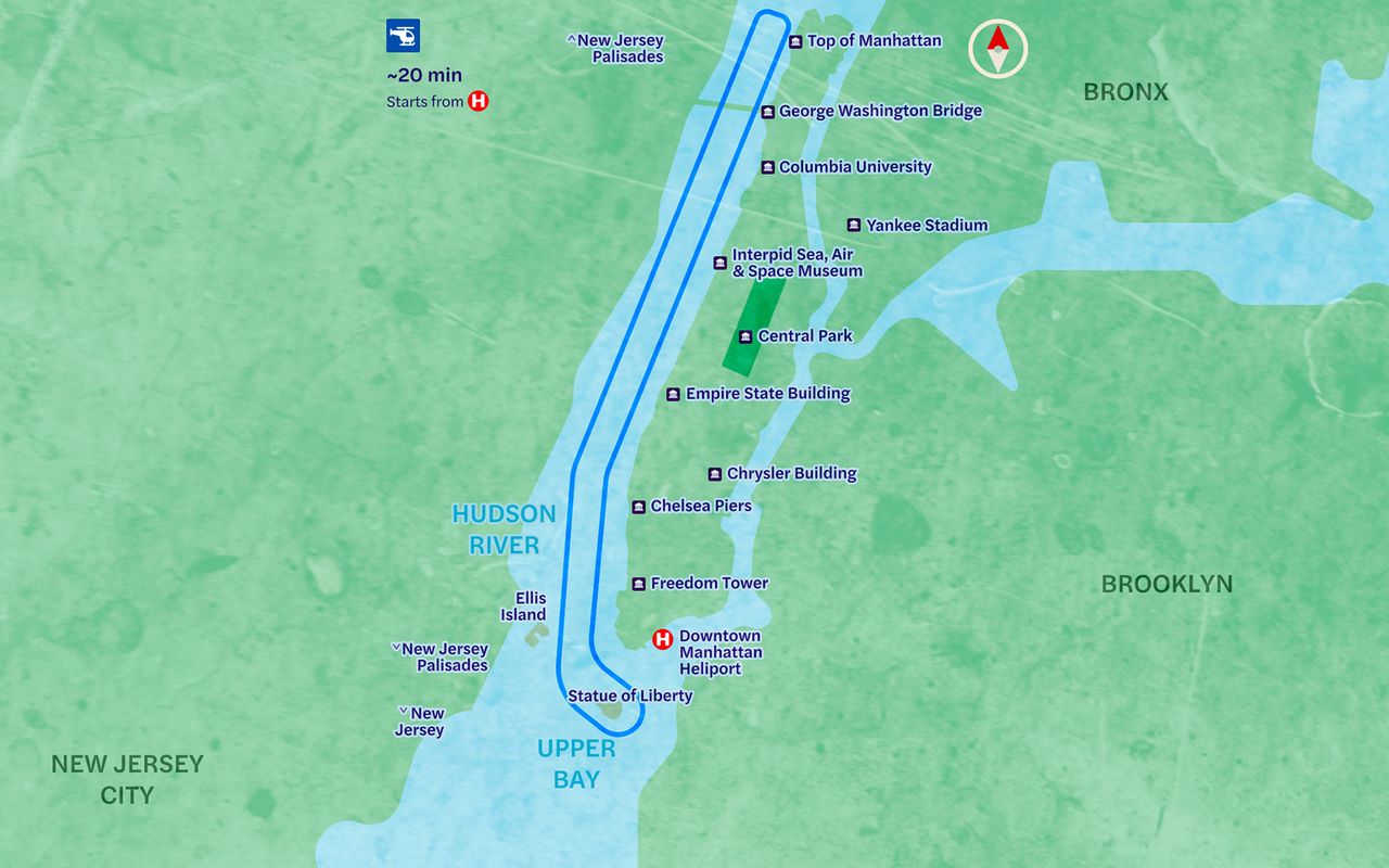 Tour Ultimate di 20 minuti in elicottero a New York dal centro di Manhattan — 2