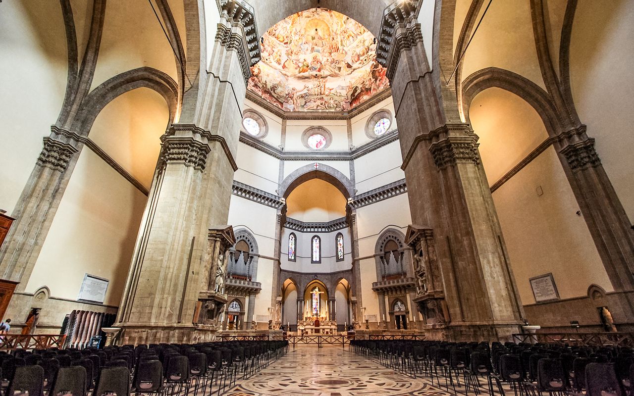 Accesso alla cattedrale di Santa Maria del Fiore con cupola del Brunelleschi — 2