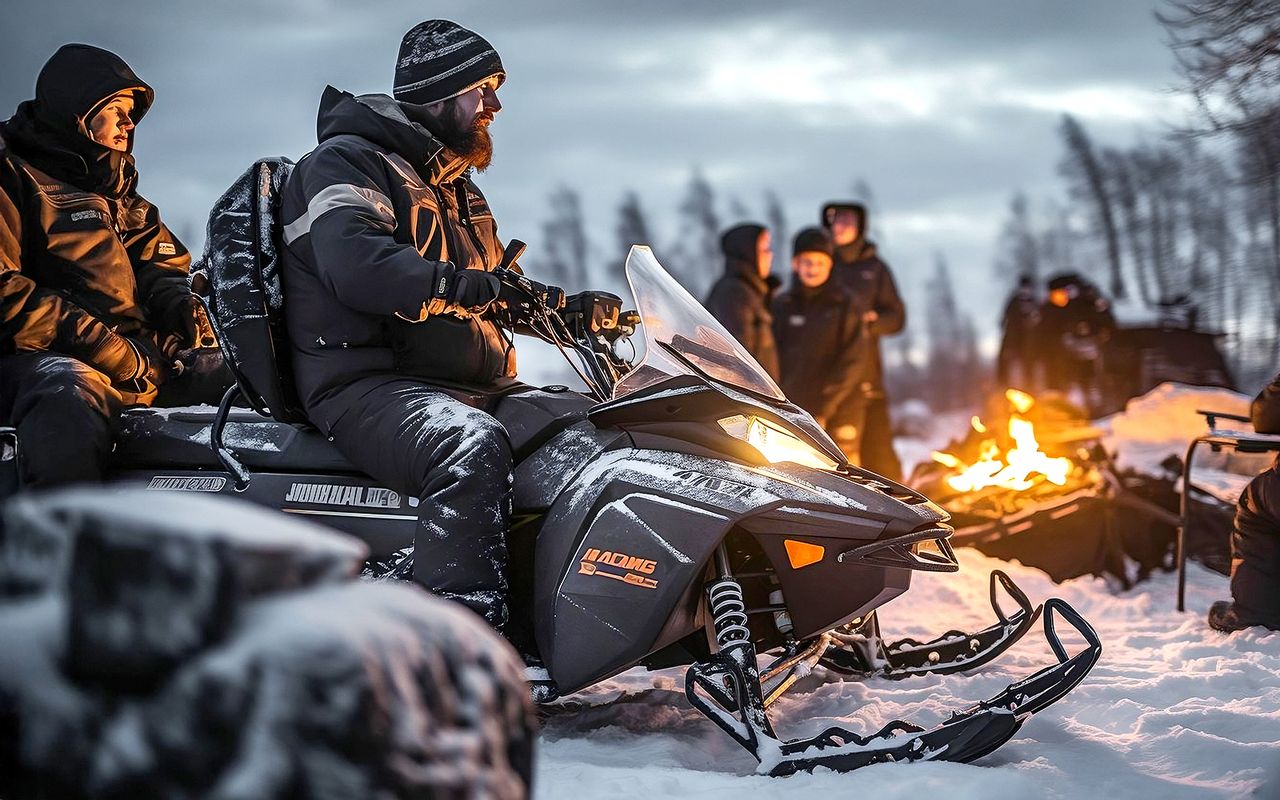 Da Zakopane: tour in motoslitta con falò e trasferimenti