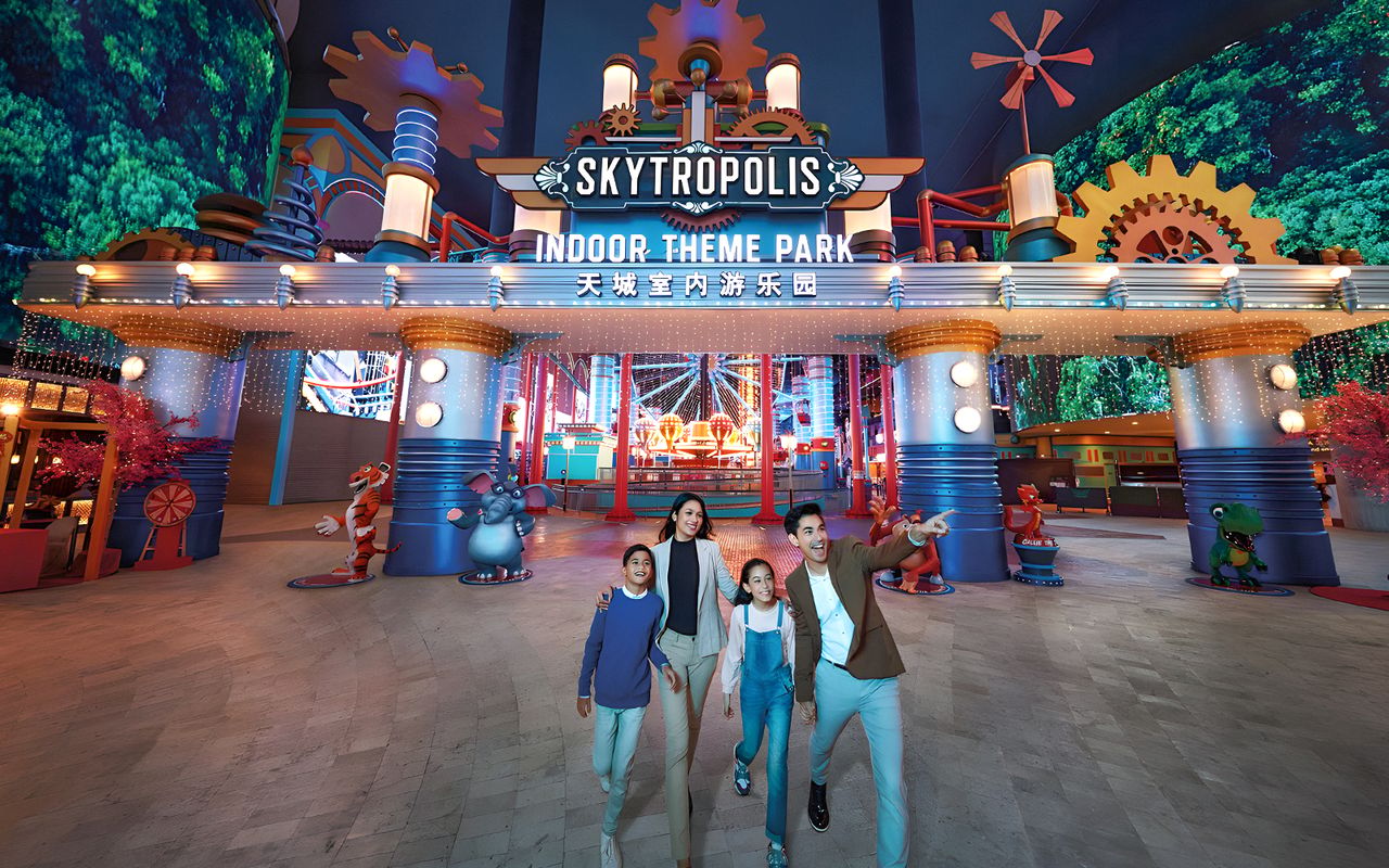 Biglietti per il parco al coperto Skytropolis a Genting Highlands