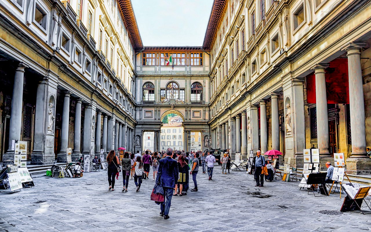 Biglietti d'ingresso per la Galleria degli Uffizi
