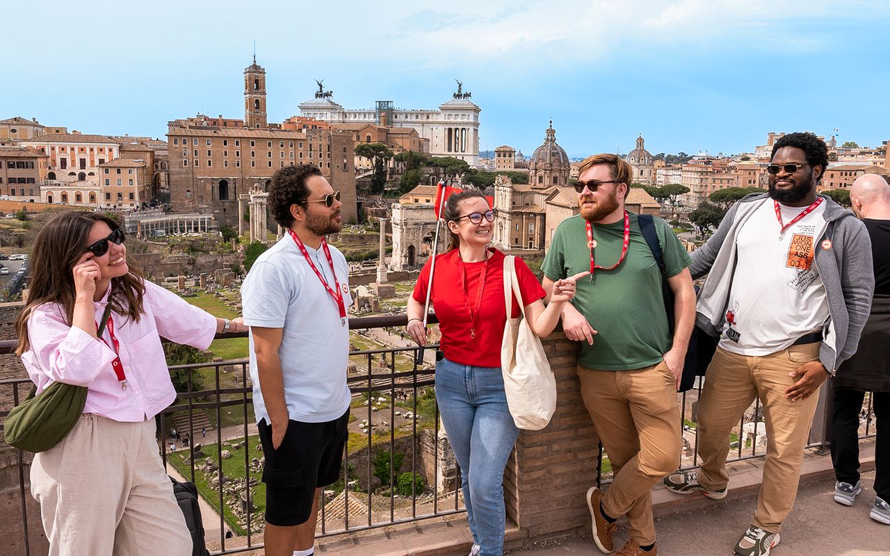 Tour guidato del Colosseo, del Foro Romano e del Colle Palatino