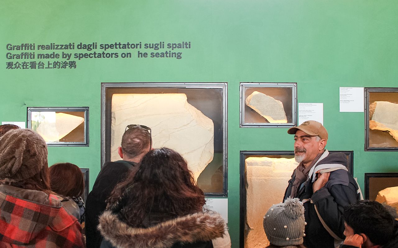 Colosseo, Colle Palatino e Foro Romano con tour guidato al piano dell'arena — 4