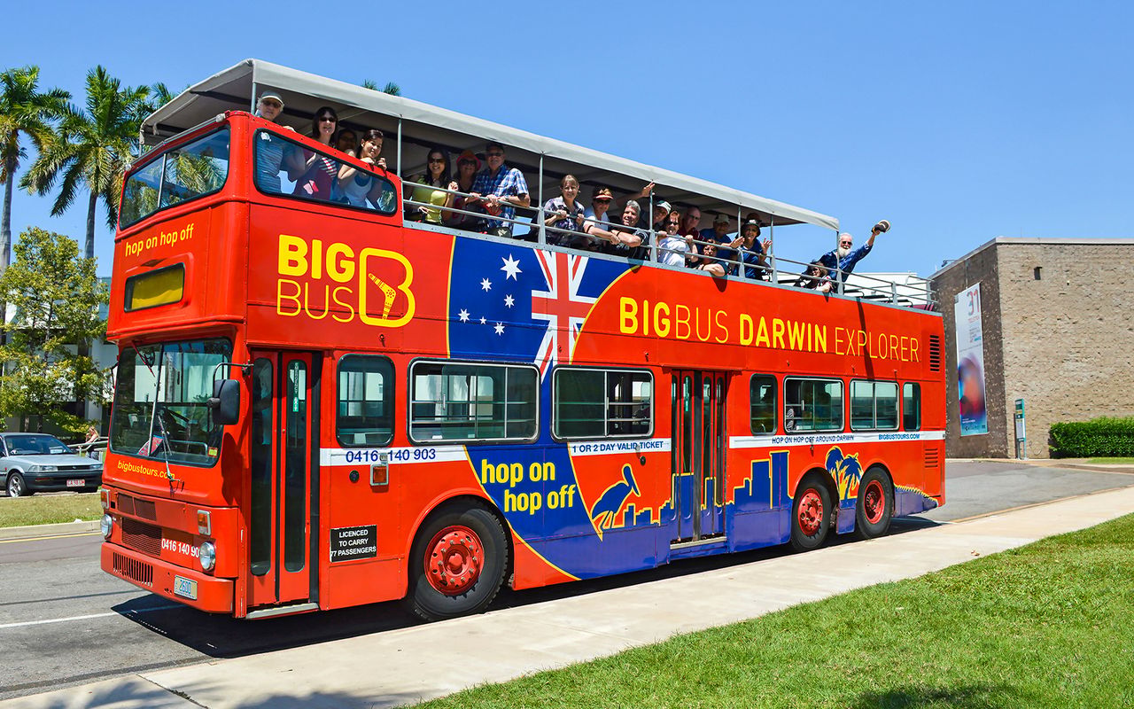 Big Bus: Tour di Darwin in autobus Hop-on Hop-off