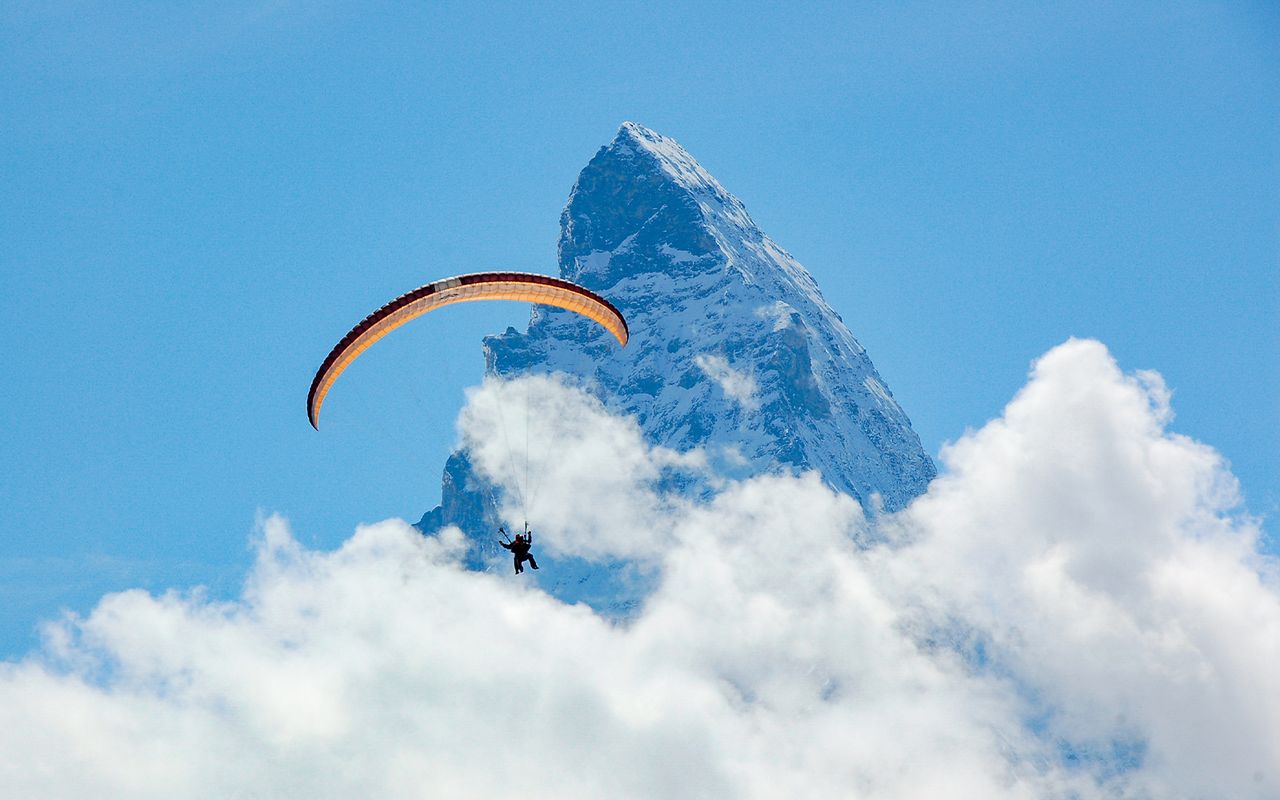 Biglietti per parapendio in tandem a Zermatt con vista sul Cervino — 2