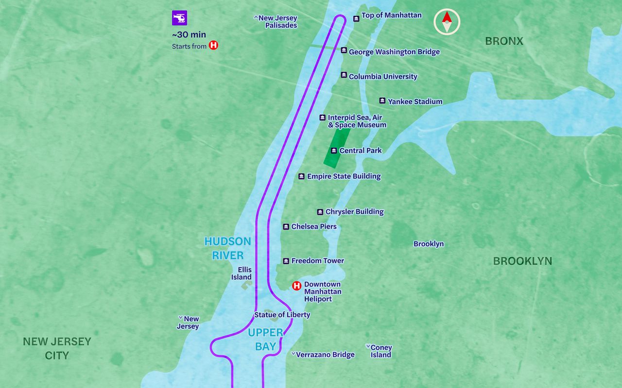 Tour in elicottero di New York di 30 minuti tutto incluso dal centro di Manhattan — 2
