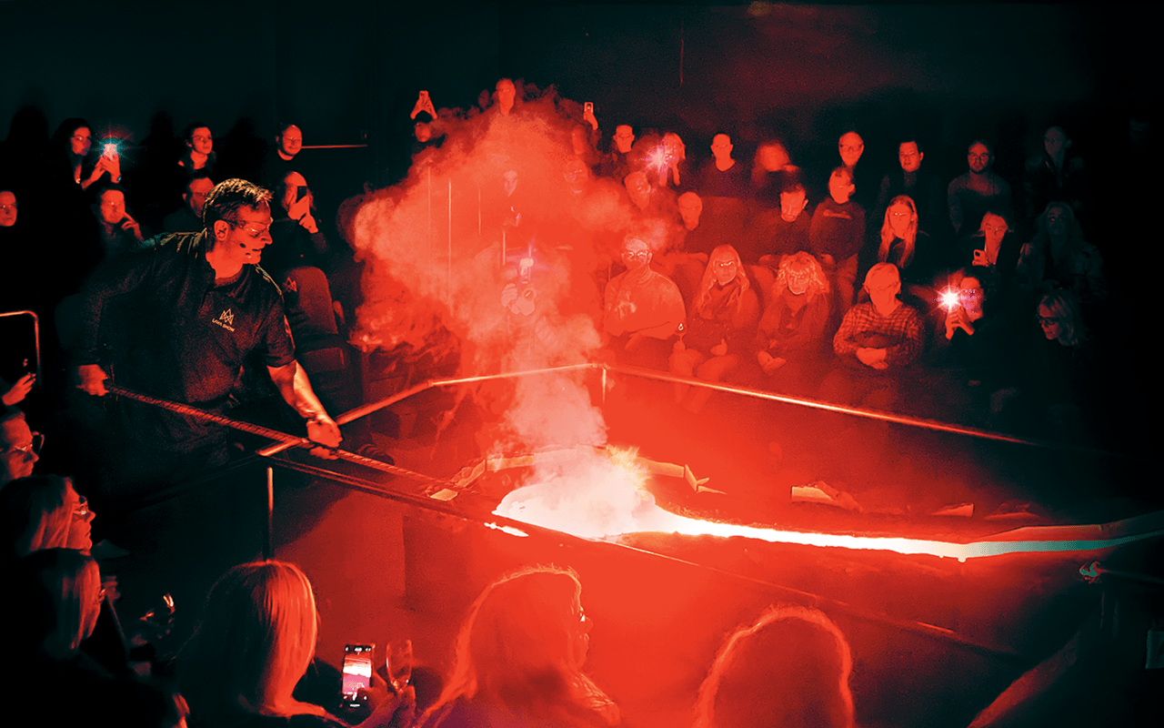 Vík: biglietti d'ingresso all'esperienza immersiva dello spettacolo della lava