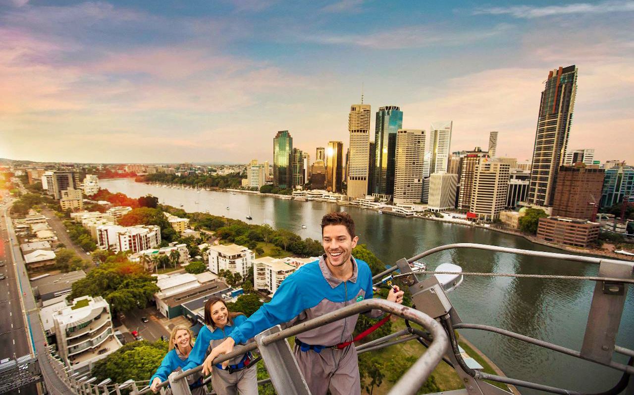 Salita di un giorno sul ponte di Brisbane La Storia