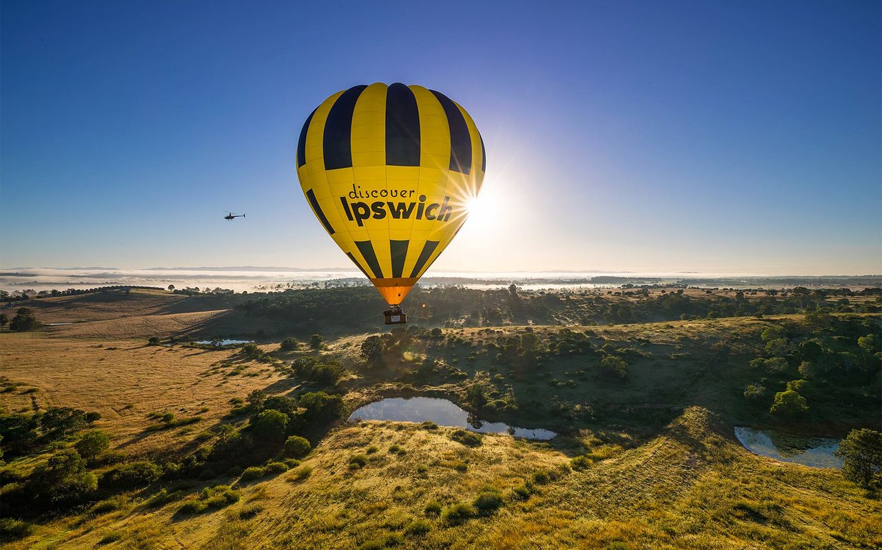 Volo in mongolfiera della Greater Brisbane
