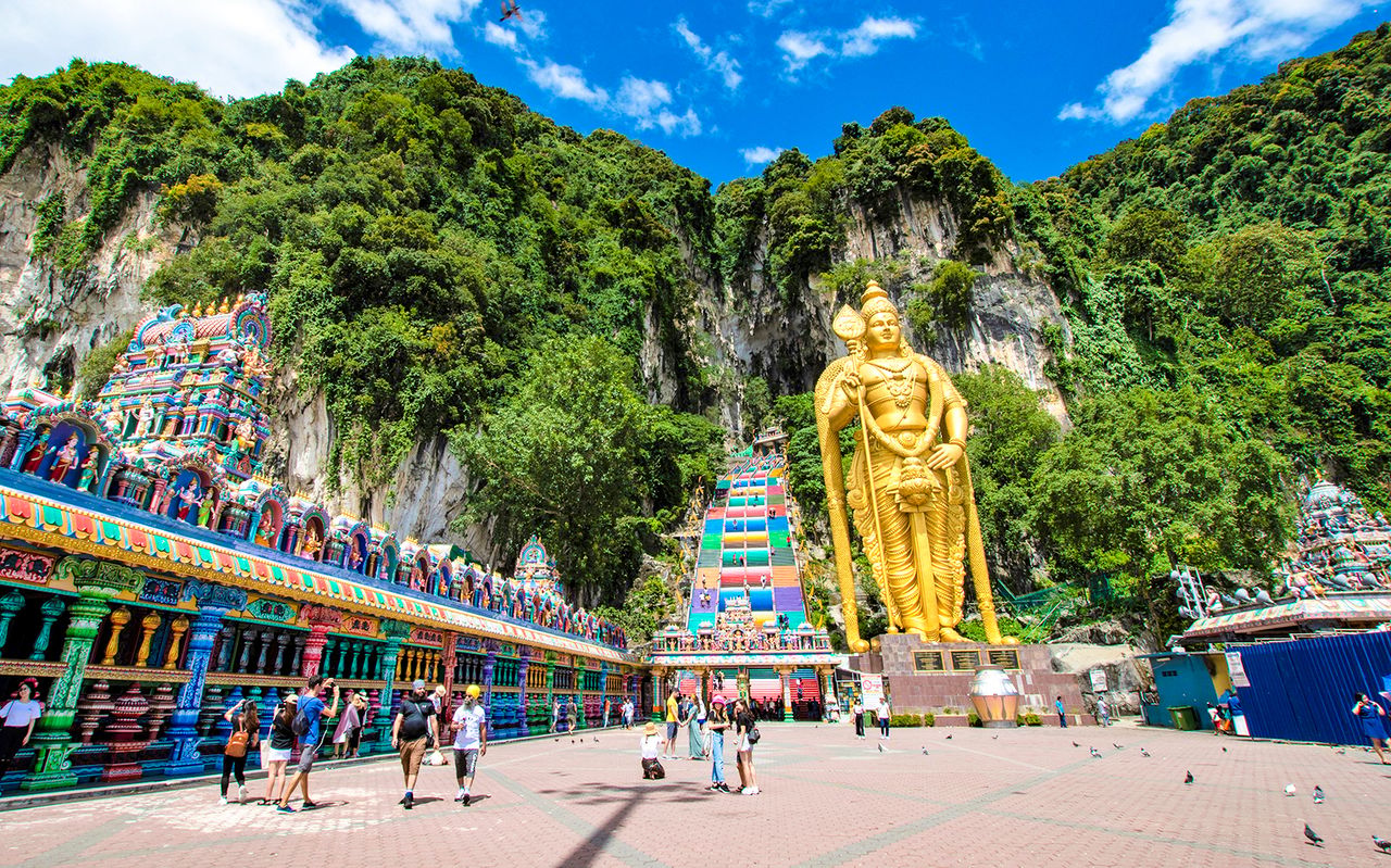 Da Kuala Lumpur: tour di mezza giornata alle grotte di Batu