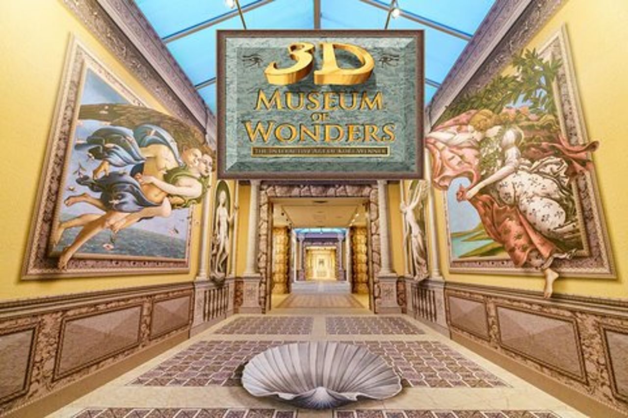 Biglietto d'ingresso al 3D Museum of Wonders