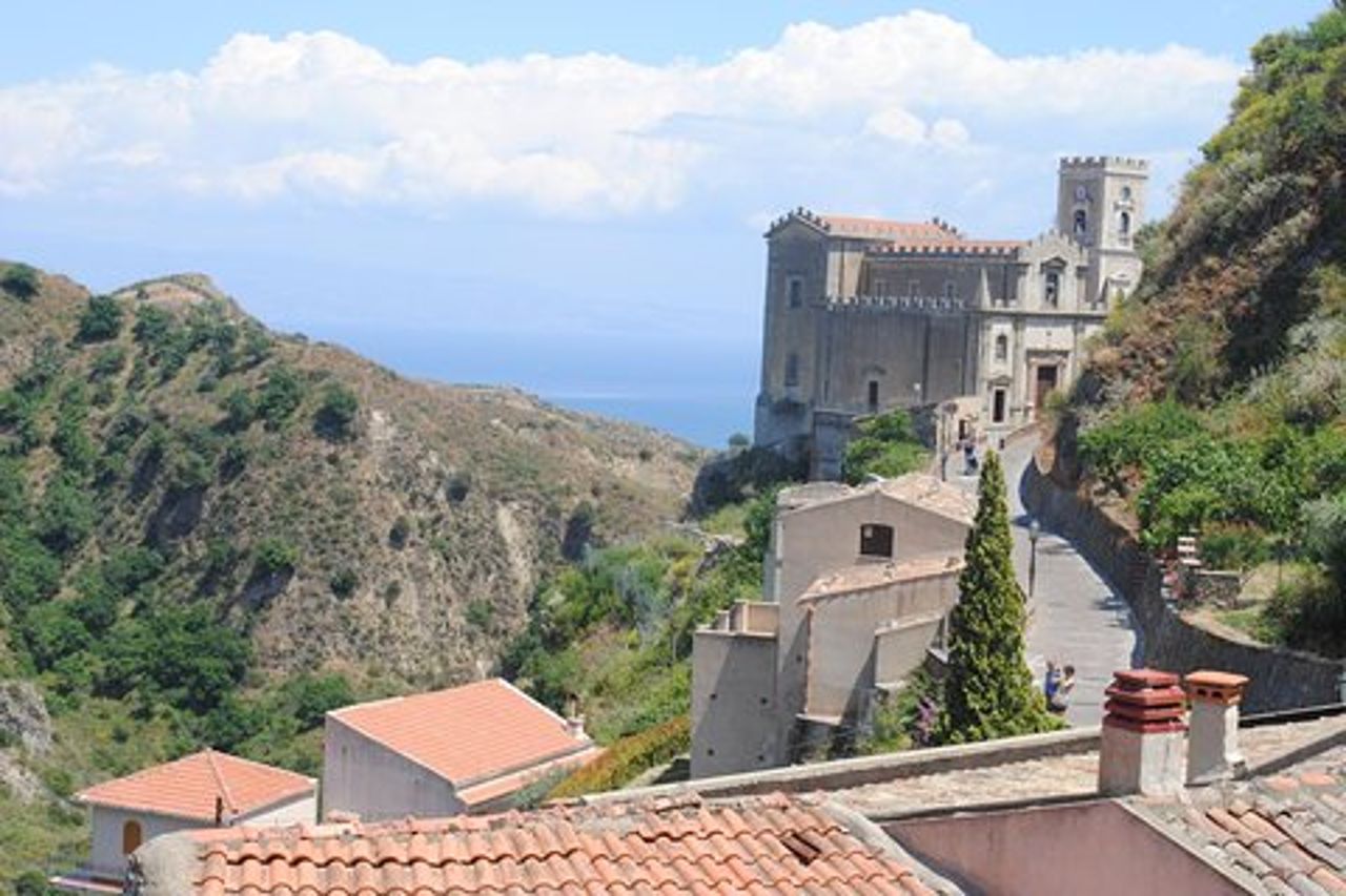 Da Messina Cruise Terminal: Taormina+ Padrino tour+Pranzo
