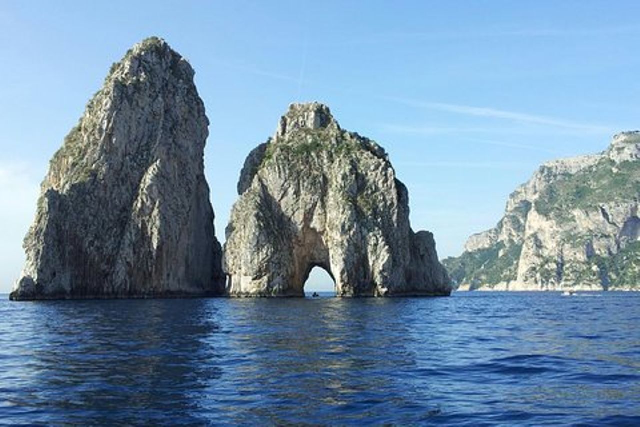 Tour privato in barca a Capri da Positano, Praiano o Amalfi