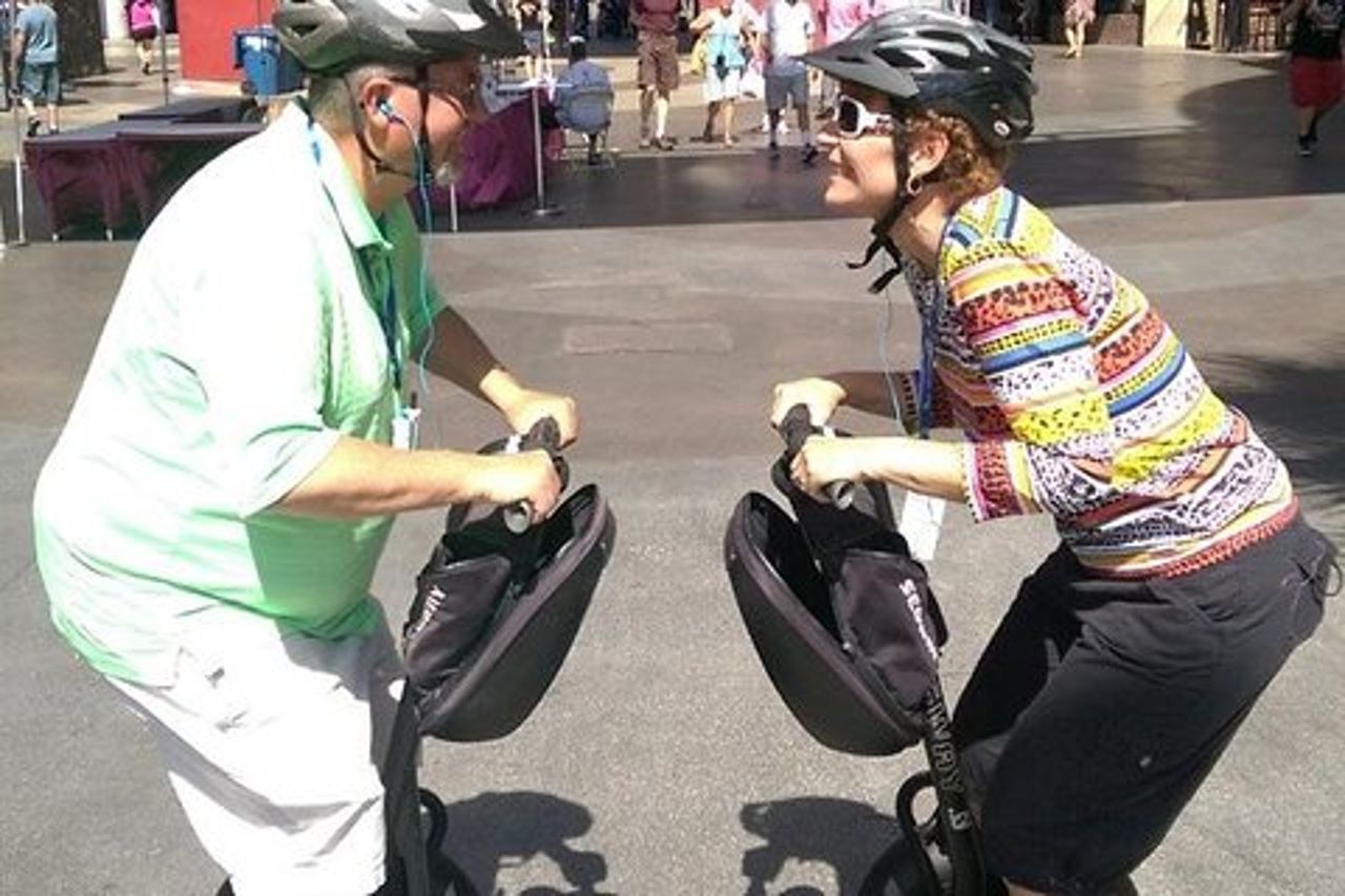 Tour in Segway guidato di 2 ore del centro di Las Vegas